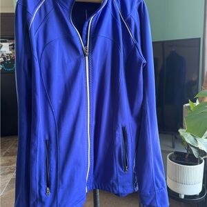lululemon athletica Women's Electric Blue Full-Zip Jacket